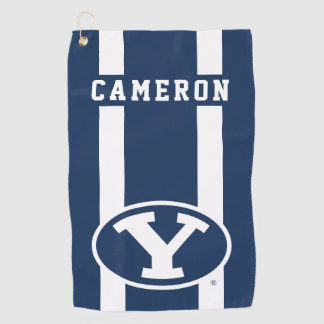 Brigham Young University BYU Y | Add Your Name Golf Towel