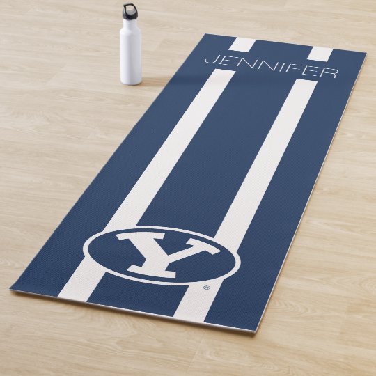 Brigham Young University BYU Y | Add Your Name Yoga Mat ...