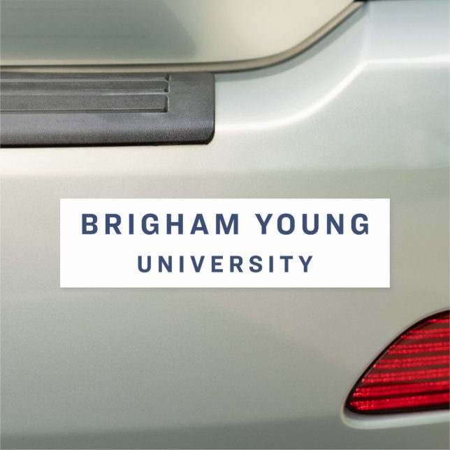 Brigham Young University Car Magnet (In Situ)