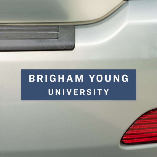 Brigham Young University Car Magnet (In Situ)