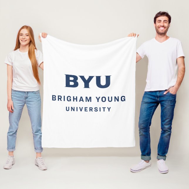Brigham Young University Fleece Blanket (In Situ)