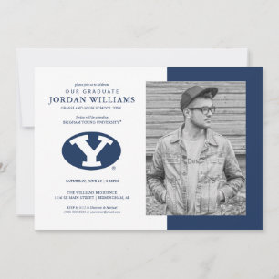 Brigham Young University Graduation Announcement