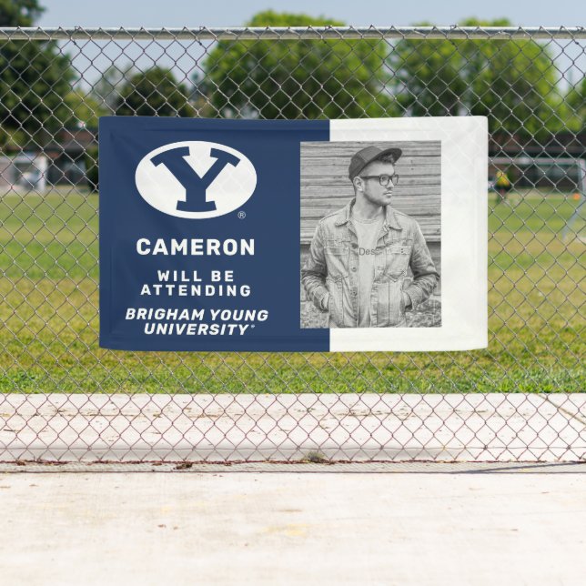 Brigham Young University Graduation Banner (Insitu)