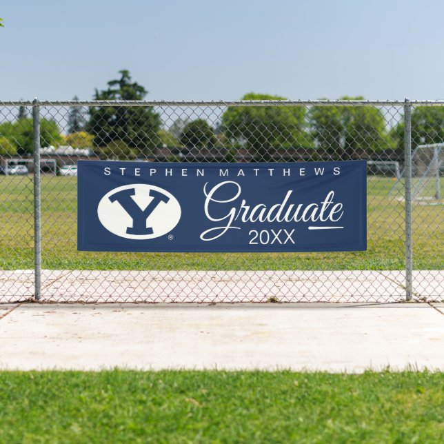 Brigham Young University Graduation Banner (Insitu)