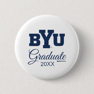 Brigham Young University Graduation Button