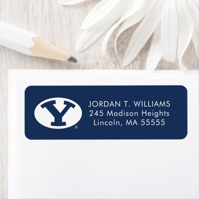 Brigham Young University Graduation Label (Insitu)