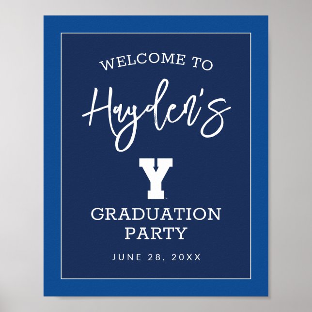 Brigham Young University Graduation Poster (Front)