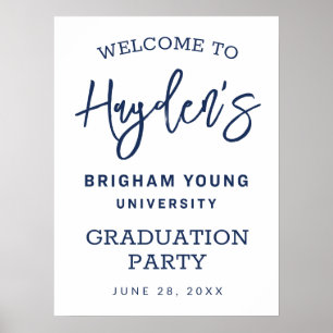 Brigham Young University Graduation Poster