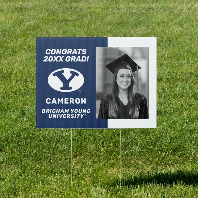 Brigham Young University Graduation Sign (Insitu)