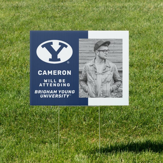 Brigham Young University Graduation Sign (Insitu)