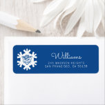 Brigham Young University Holiday Pattern 14 Label