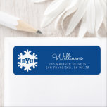 Brigham Young University Holiday Pattern 7 Label