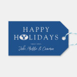 Brigham Young University Holiday Pattern Gift Tags