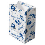 Brigham Young University Holiday Pattern Medium Gift Bag