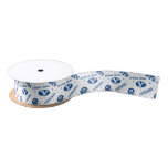 Brigham Young University Holiday Pattern Satin Ribbon
