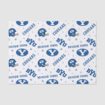 Brigham Young University Holiday Pattern Tissue Paper