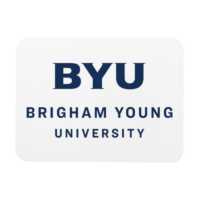 Brigham Young University Magnet (Horizontal)