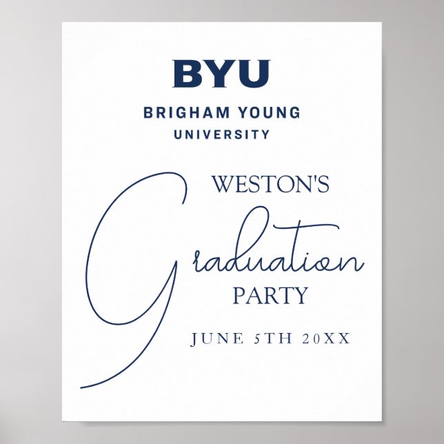 Brigham Young University Poster (Front)