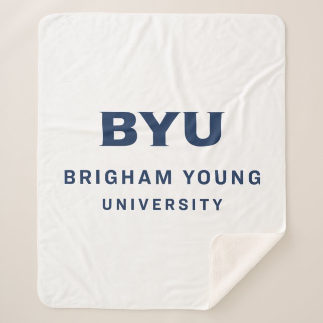Brigham Young University Sherpa Blanket (Front)