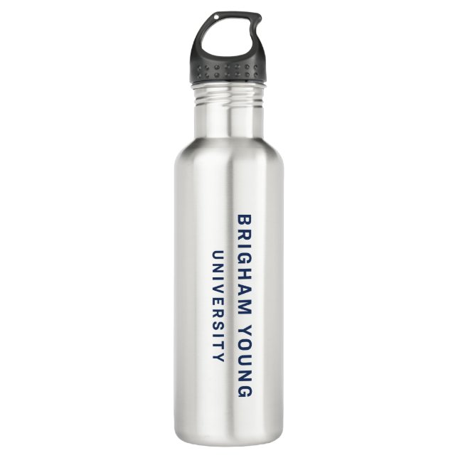 Brigham Young University Stainless Steel Water Bottle (Front)