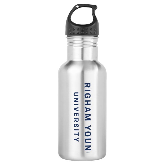 Brigham Young University Stainless Steel Water Bottle (Front)
