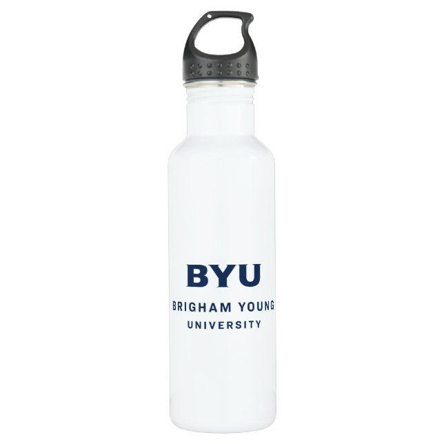 Brigham Young University Stainless Steel Water Bottle (Front)
