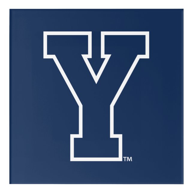 Brigham Young University | Y Logo Acrylic Print (Front)