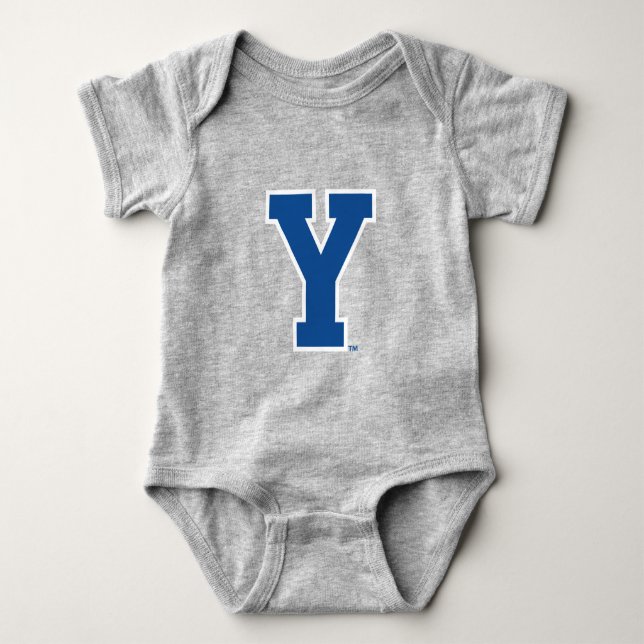 Brigham Young University | Y Logo Baby Bodysuit (Front)