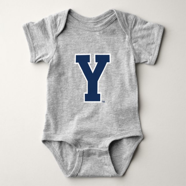 Brigham Young University | Y Logo Baby Bodysuit (Front)