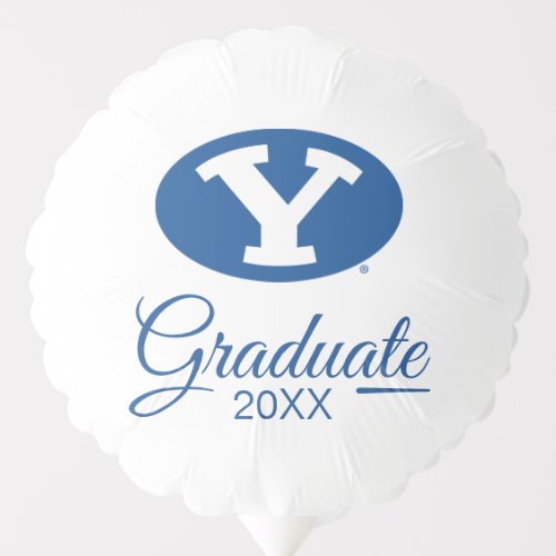 Brigham Young University Y Logo Balloon