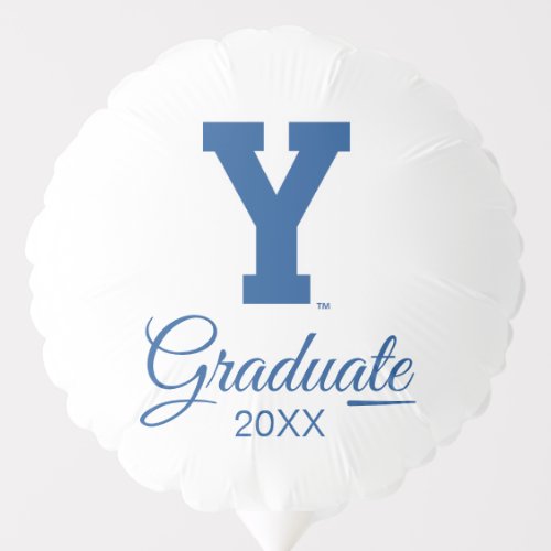 Brigham Young University  Y Logo Balloon