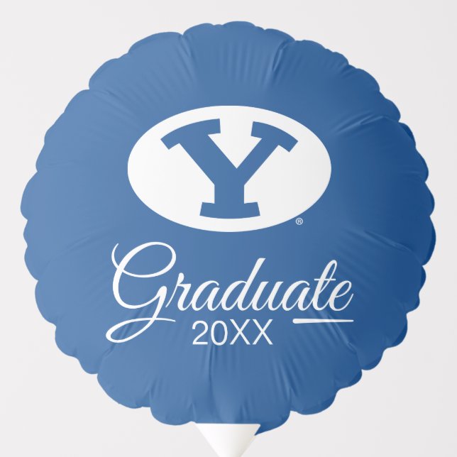 Brigham Young University Y Logo Balloon (Front)