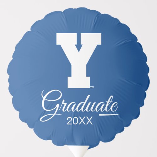 Brigham Young University  Y Logo Balloon