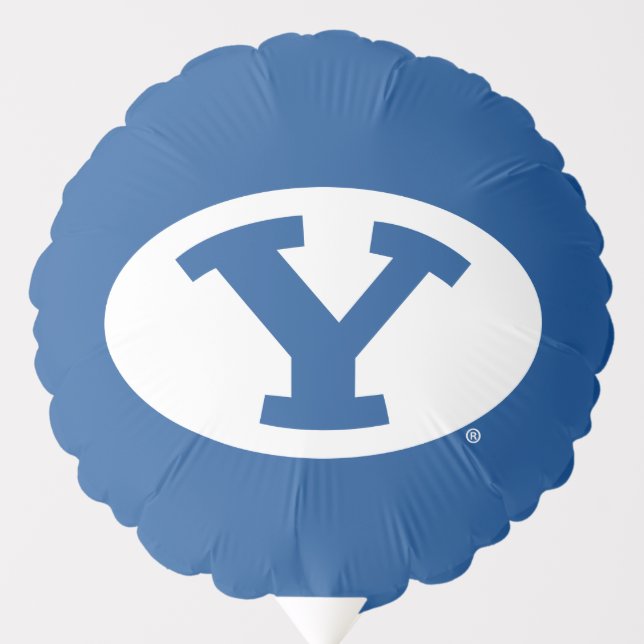 Brigham Young University Y Logo Balloon (Front)