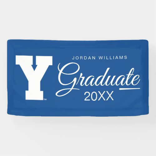 Brigham Young University  Y Logo Banner