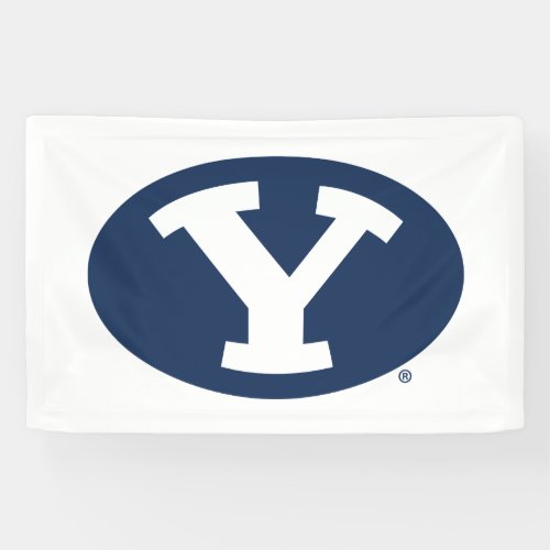 Brigham Young University Y Logo Banner