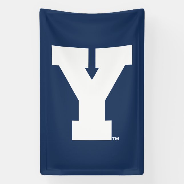 Brigham Young University | Y Logo Banner (Vertical)