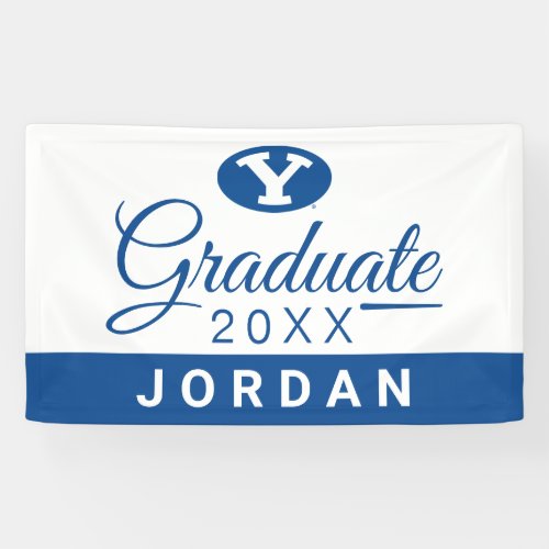 Brigham Young University Y Logo Banner