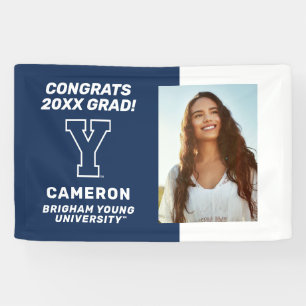 Brigham Young University Y Logo Banner