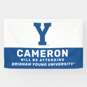 Brigham Young University Y Logo Banner