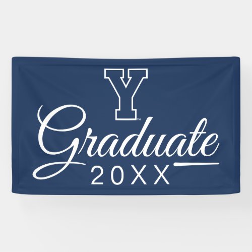 Brigham Young University  Y Logo Banner