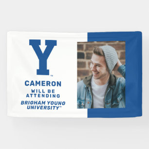 Brigham Young University Y Logo Banner