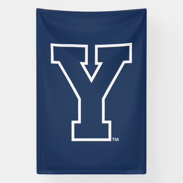Brigham Young University | Y Logo Banner (Vertical)