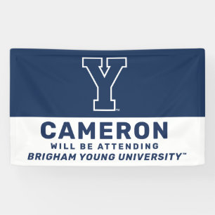 Brigham Young University Y Logo Banner