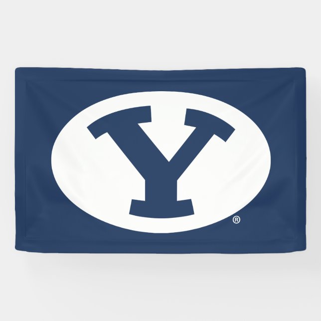 Brigham Young University Y Logo Banner (Horizontal)