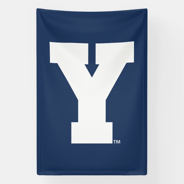 Brigham Young University | Y Logo Banner (Vertical)