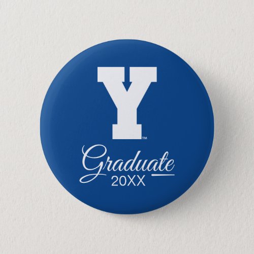 Brigham Young University  Y Logo Button