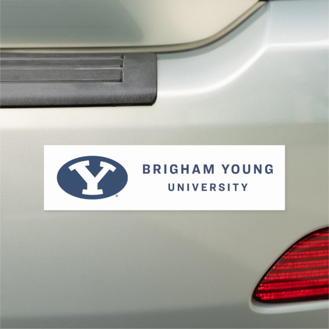 Brigham Young University Y Logo Car Magnet (In Situ)