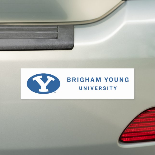 Brigham Young University Y Logo Car Magnet (In Situ)