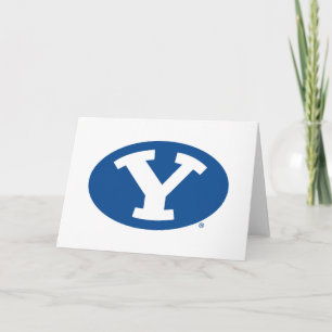 Brigham Young University Y Logo Card